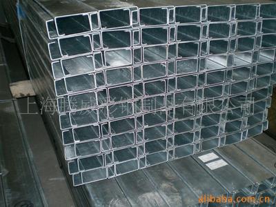 工廠生產(chǎn)高強(qiáng)度鍍鋅C型鋼，Z型鋼檁條，Q235鍍鋅C型鋼來(lái)料加工