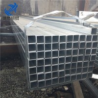 大口徑方管廠家直銷Q235B熱鍍鋅無(wú)縫方管40*40大口徑薄壁方管