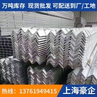 上海廠家現(xiàn)貨供應(yīng)熱鍍鋅 熱浸鋅角鋼 吹鍍 電鍍幕墻掛價用角鋼