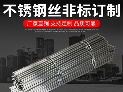 廠家批發(fā) 304不銹鋼異型絲 不銹鋼絲非標(biāo)訂制 規(guī)格齊全