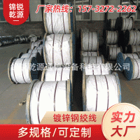 專(zhuān)業(yè)生產(chǎn) 熱鍍鋅鋼絞線 百香果搭架鋼絲繩 拉線鍍鋅鋼絞線