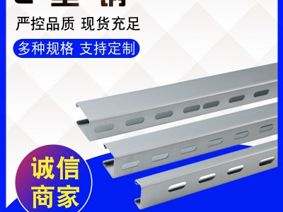 現(xiàn)貨供應(yīng)太陽能光伏配件用熱鍍鋅C型鋼 定制冷彎異型鋼 規(guī)格齊全