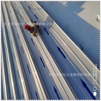 太原銷售yx65-430（鋁鎂錳合金屋面板）供應。安裝簡單易施工