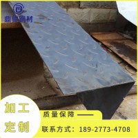 Q235B 佛山廠(chǎng)家鋼板 樓梯板防滑花紋鐵板 鍍鋅無(wú)花 平直中厚板