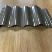 雷克薩斯奔馳4S店專(zhuān)用鋁鎂錳合金鋁波紋板橫鋪裝圓波紋波浪墻面板