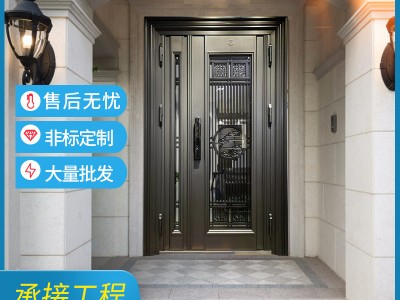 佛山廠家供應(yīng)韓式不銹鋼門 入戶門防盜門 別墅平開進戶門批發(fā)